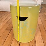 Tabouret céramique « Poésie » vert