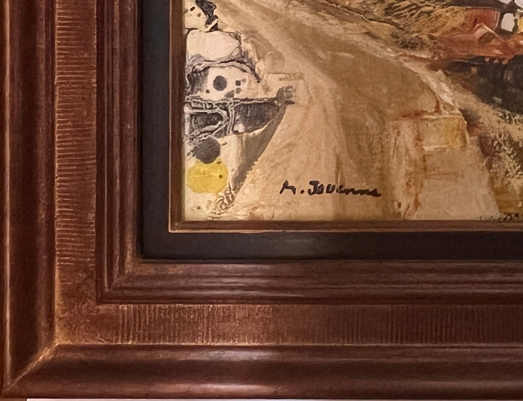 Oil on canvas by michel jouenne