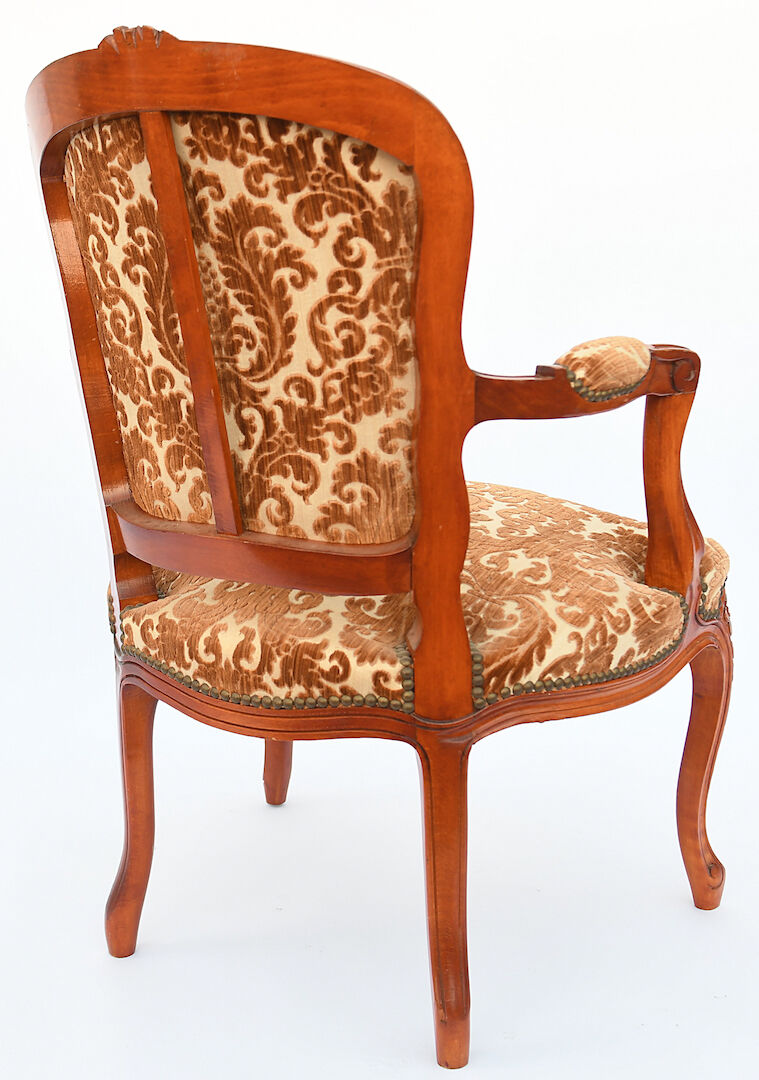 Louis XV style convertible armchair