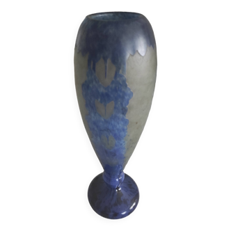 Art deco vase signed