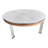 Mosaic coffee table by Berthold Müller Oerlinghausen 1960s
