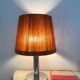 Orange wool lampshade