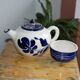 Vintage teapot salins les bains E. Charbonnier