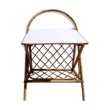 Rattan magasine rack