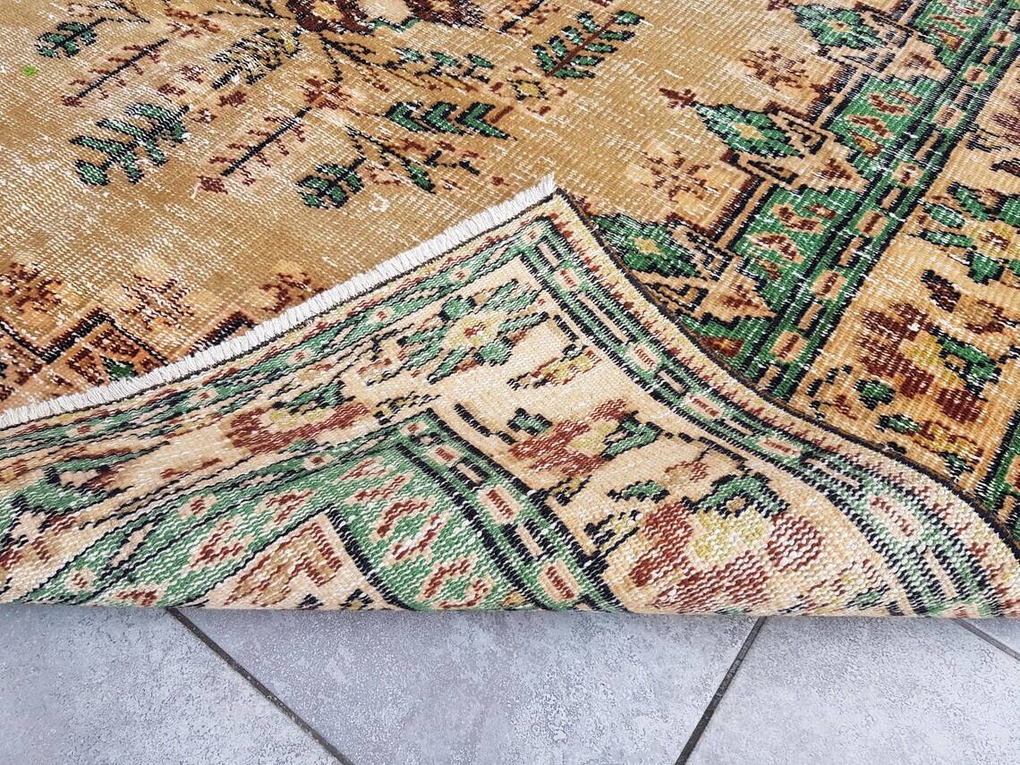 Oushak Turkish Area Rug sku 2333