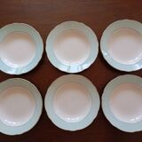 6 soup plates “Henri” Sarreguemines & Digoin