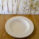 Suite of five soup plates, pagnossin ironstone, italy, vintage
