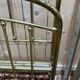 Solid brass cot from 1900
