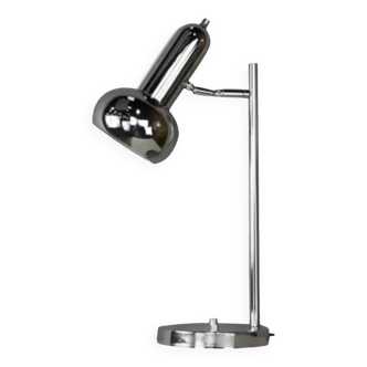 Lampe articulée en métal chromé années 60