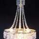 Pair of hot air balloon chandelier with 3 lights.