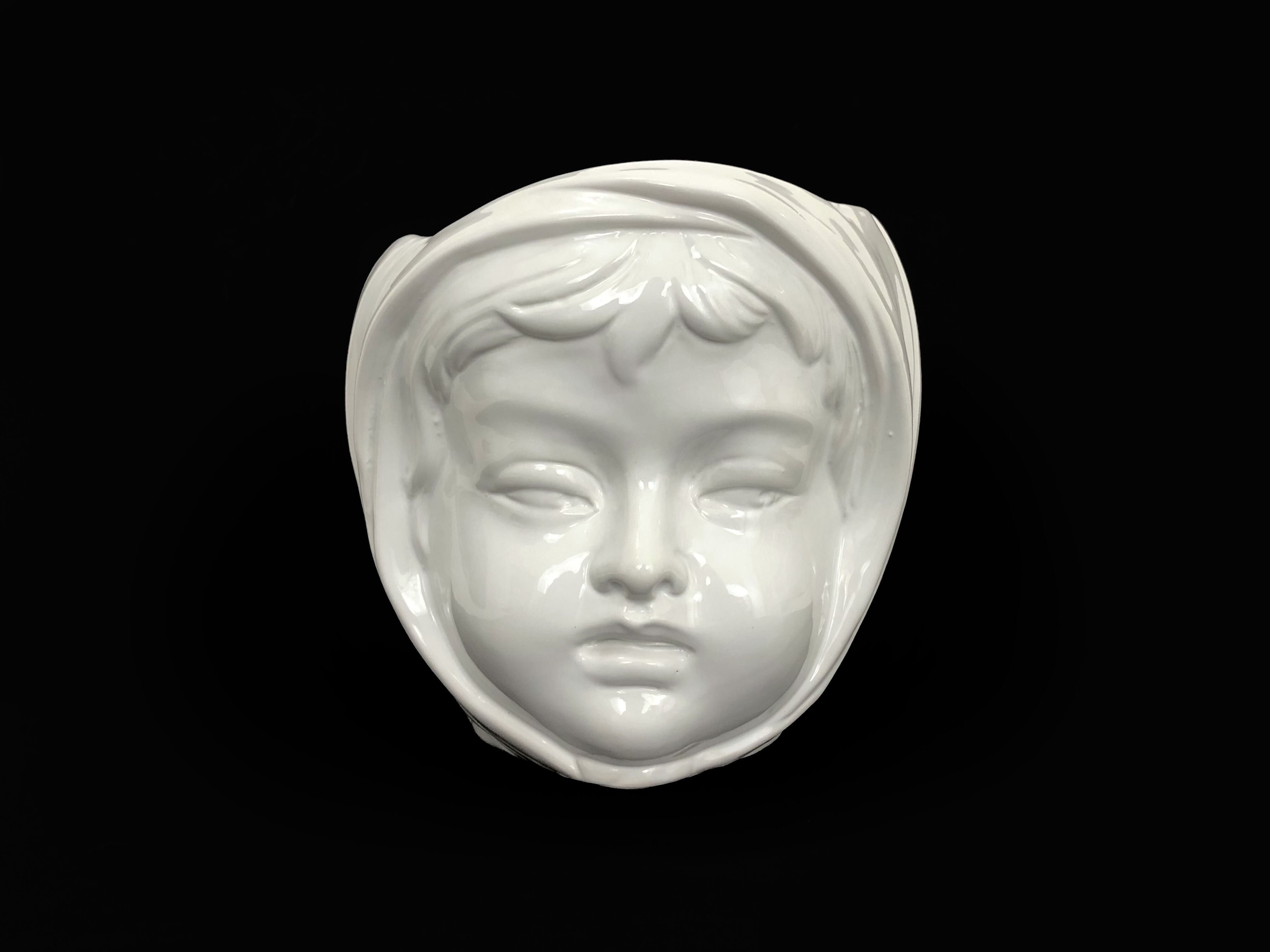 Cache pot, vase d'enfant en céramique, vintage années 70, Italie