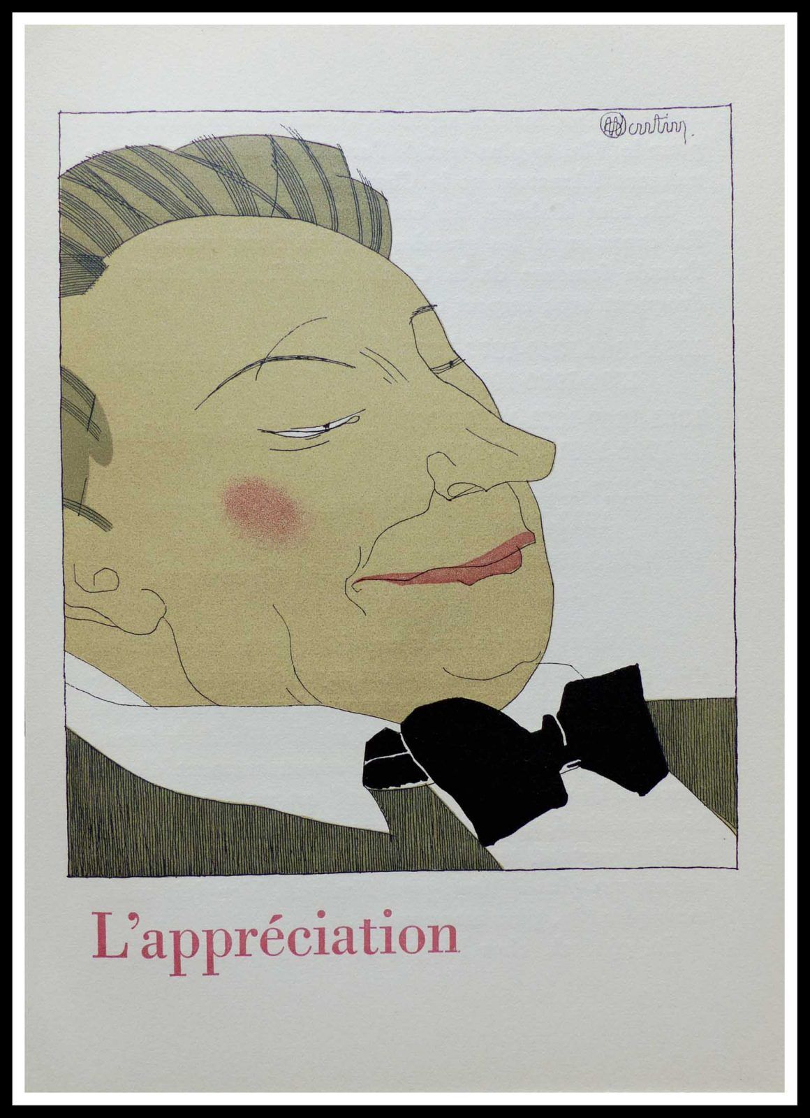 Original lithograph by Charles Martin 1927