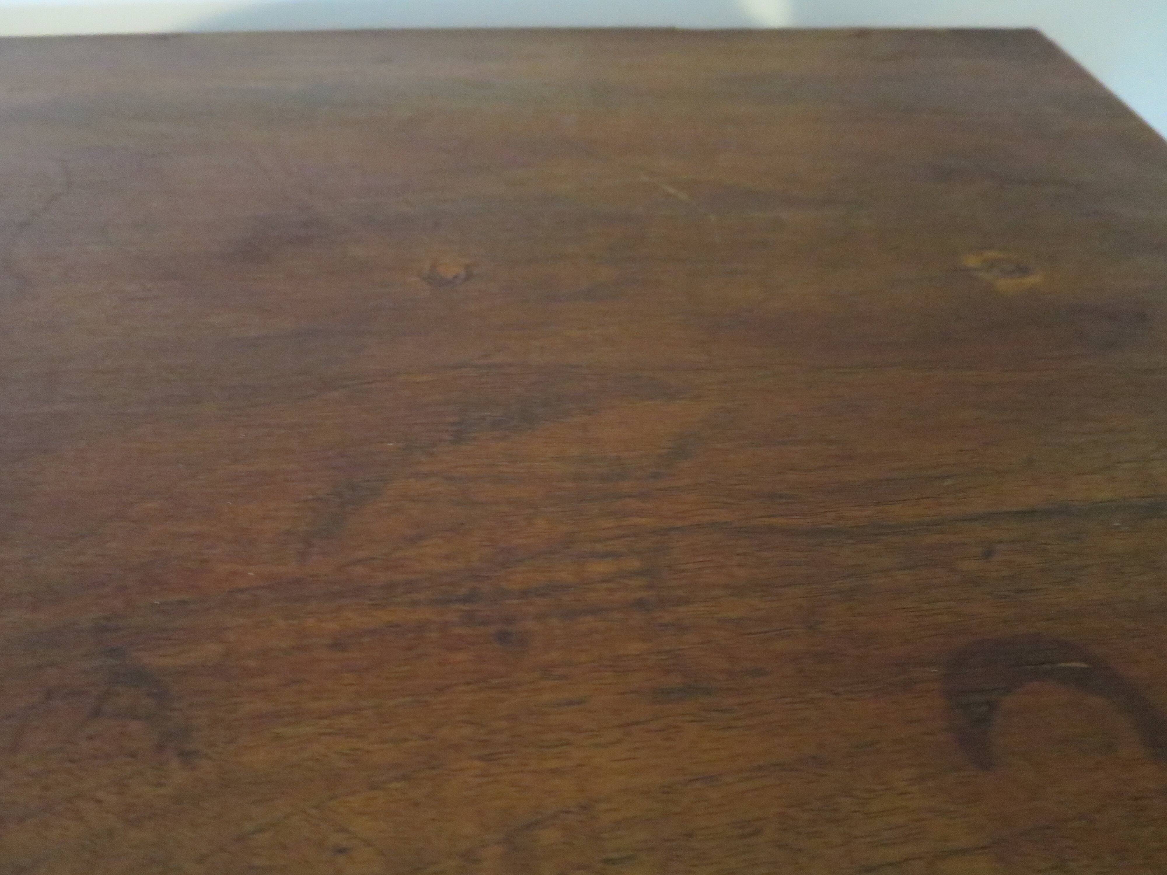 Bahut Buffet 1900 - Napoléon III - Placage noyer - 1 tiroir - 2 portes