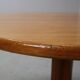 Scandinavian solid pine extendable dining table