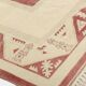 Tapis floral anatolien vintage