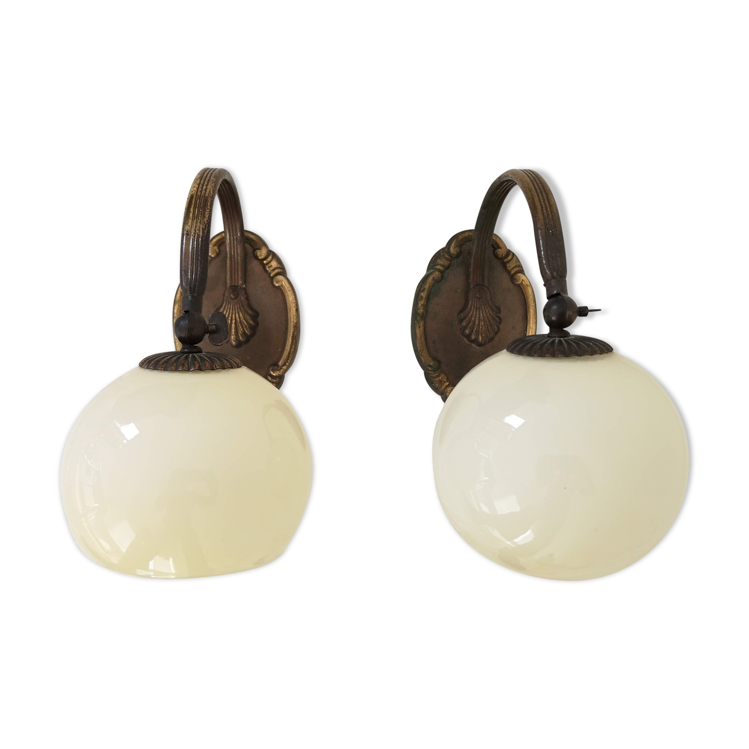 Pair of sconces 50 60s
