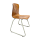 Vintage industrial chair Galvanitas 'thur-op-seat' S23
