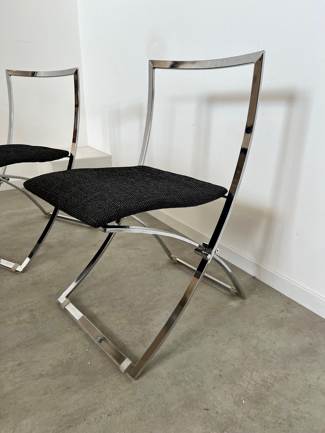 Table et 6 chaises pliante Luisa vintage design italien Marcelo Cuneo