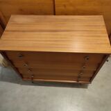 Vintage chest of drawers 4 drawers 1960