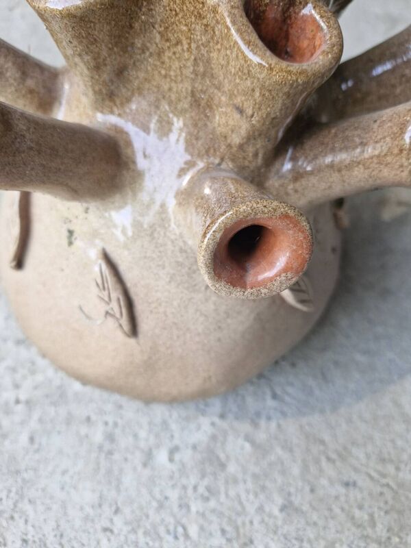 Vase soliflore ou bougeoire anémone