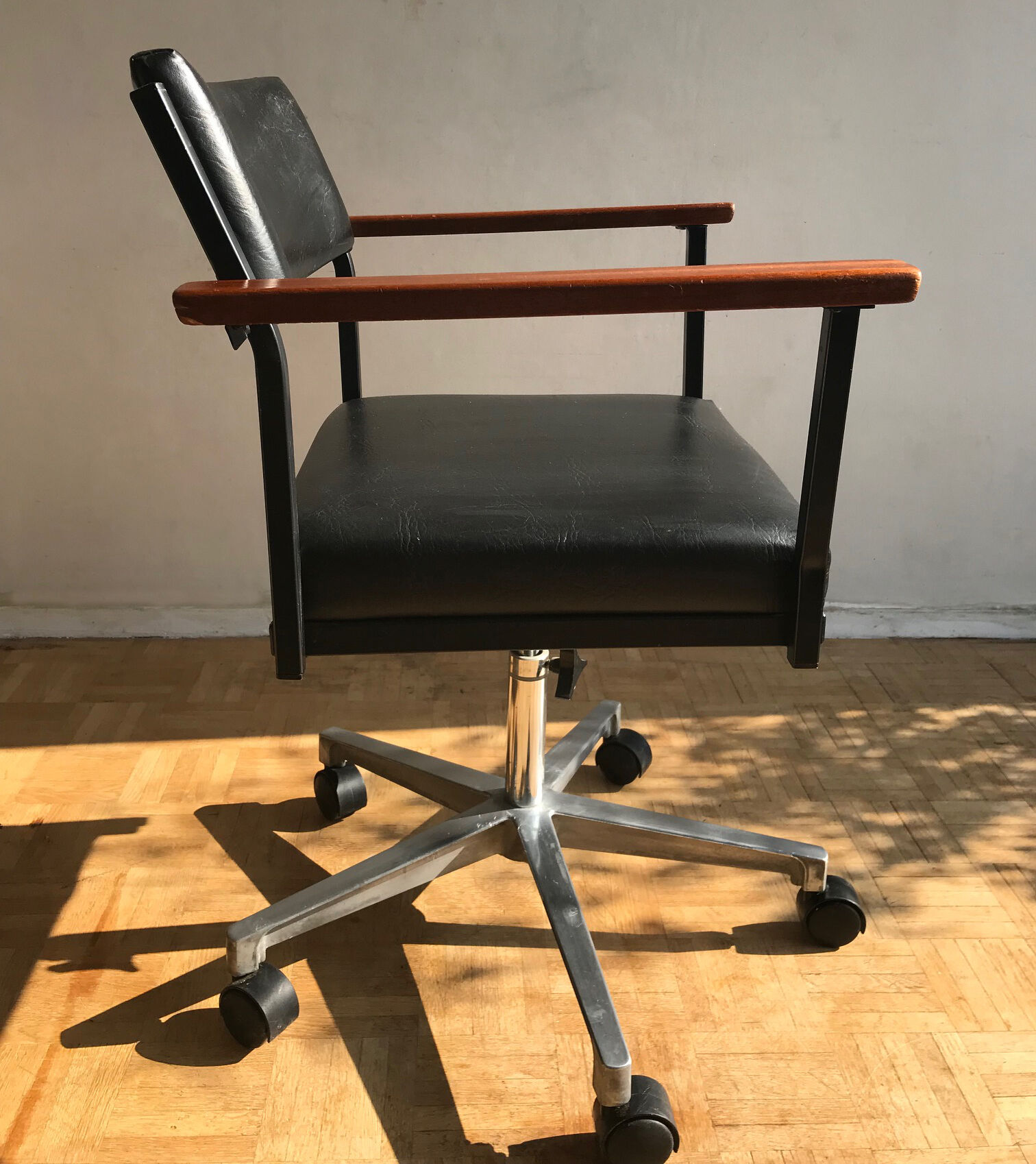 Office chair on wheels