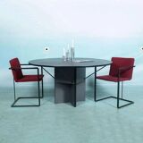 Minimalist postmodern dining table Hennie de Jong