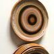 Sarreguemine dessert plates, hawai