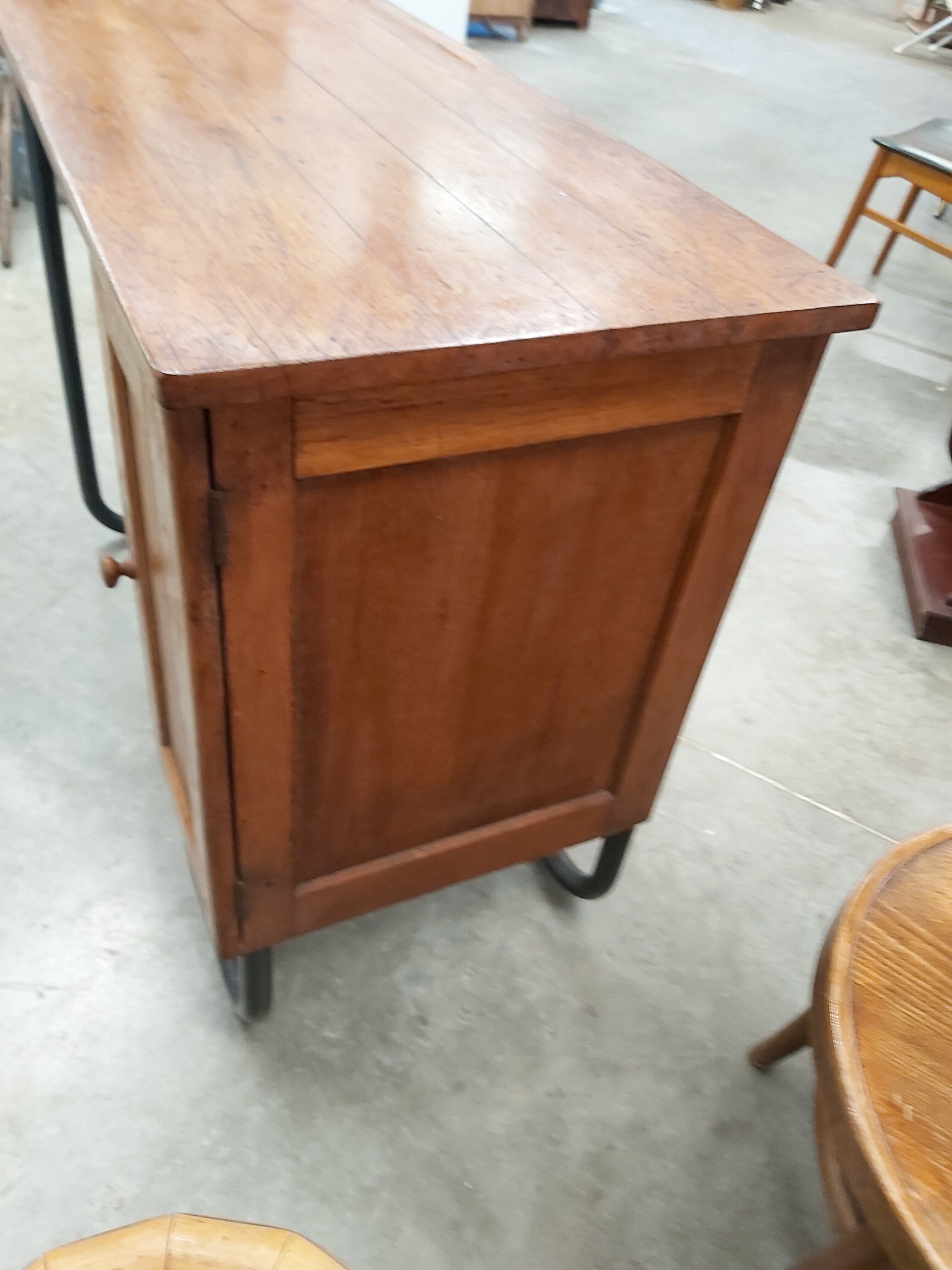 Oak school desk