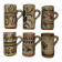 Ensemble de 6 mugs céramique artisanale espagne campagne bohème