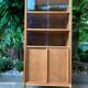 Vitrine bibliothèque vintage