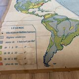 School map n°16 and 16 bis - Political South America