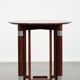 Round Art Deco design side/coffee table