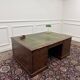 Large Antique English Desk Partnerdesk