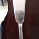 Silver metal fish service