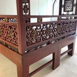 Chinese four-poster bed