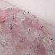 Charming Murano Ceiling Light Pink Flower by Seguso for Venini, Italy, 1970