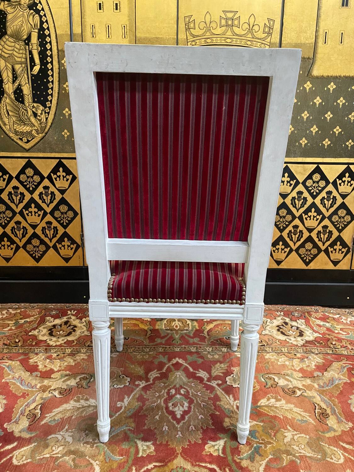 Suite of 4 Louis XVI style chairs