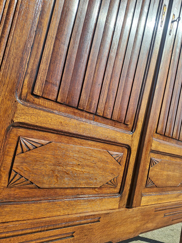 Armoire parisienne, meuble penderie art déco