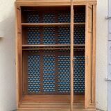 Parisian wardrobe raw wood 1920