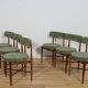 Chaises de salle à manger en teck du milieu du siècle par Ib Kofod Larsen pour G-Plan, années 1960.