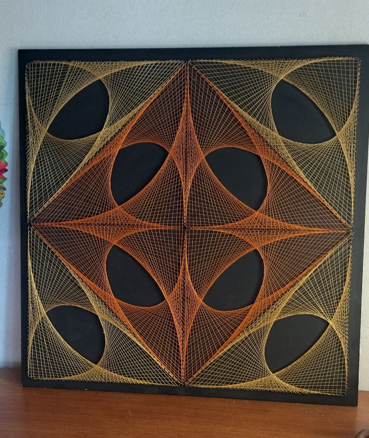 Painting stretched wires