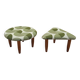 Set of two footstools, Danish design, 1990s, production: Denmark