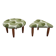 Set of two footstools, Danish design, 1990s, production: Denmark