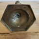 Bougeoir en laiton bronze