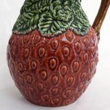 Large pitcher of strawberry slushie