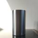 Brushed stainless steel wine cooler – Vintage sleek design