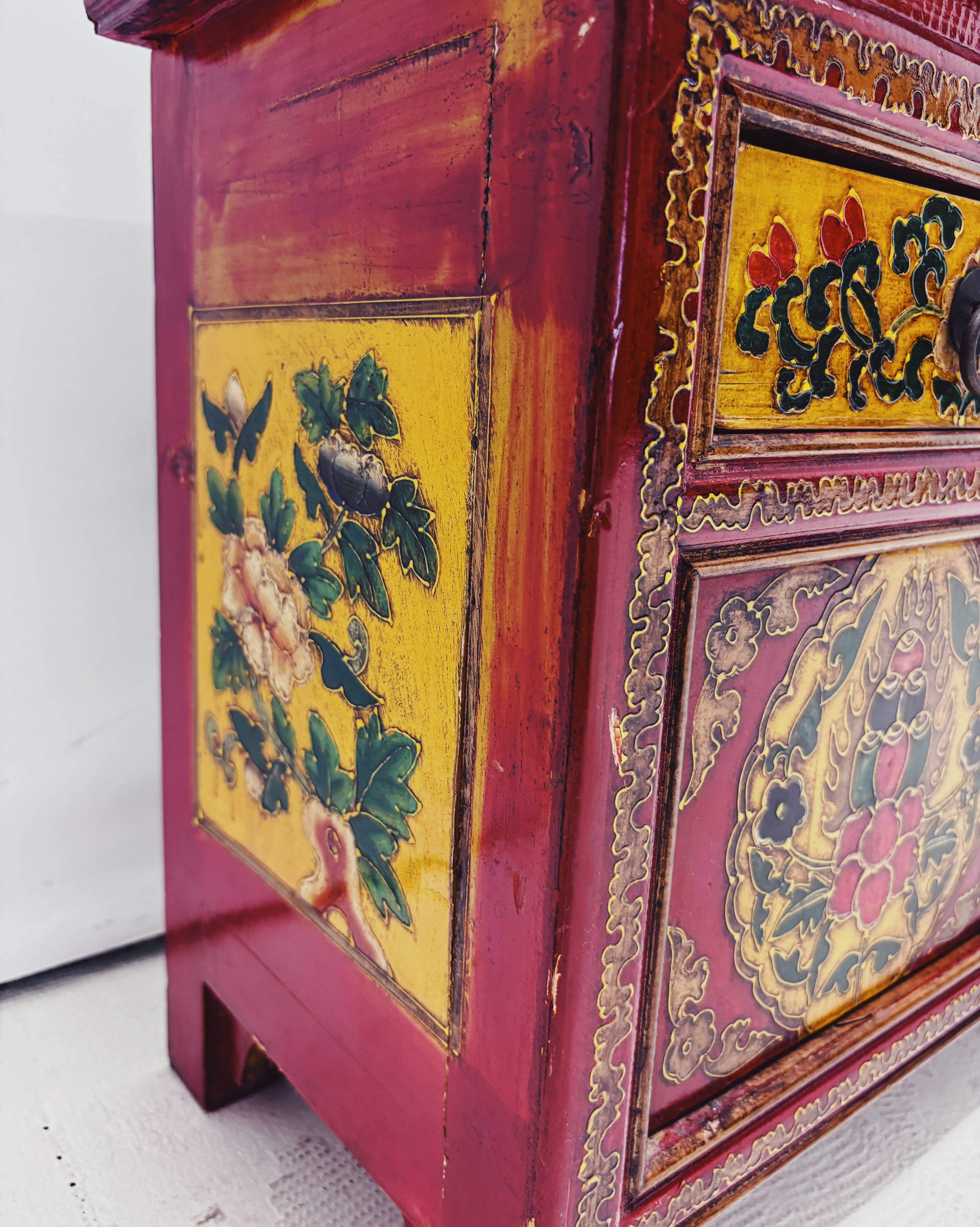 Tibetan Bedside Tables