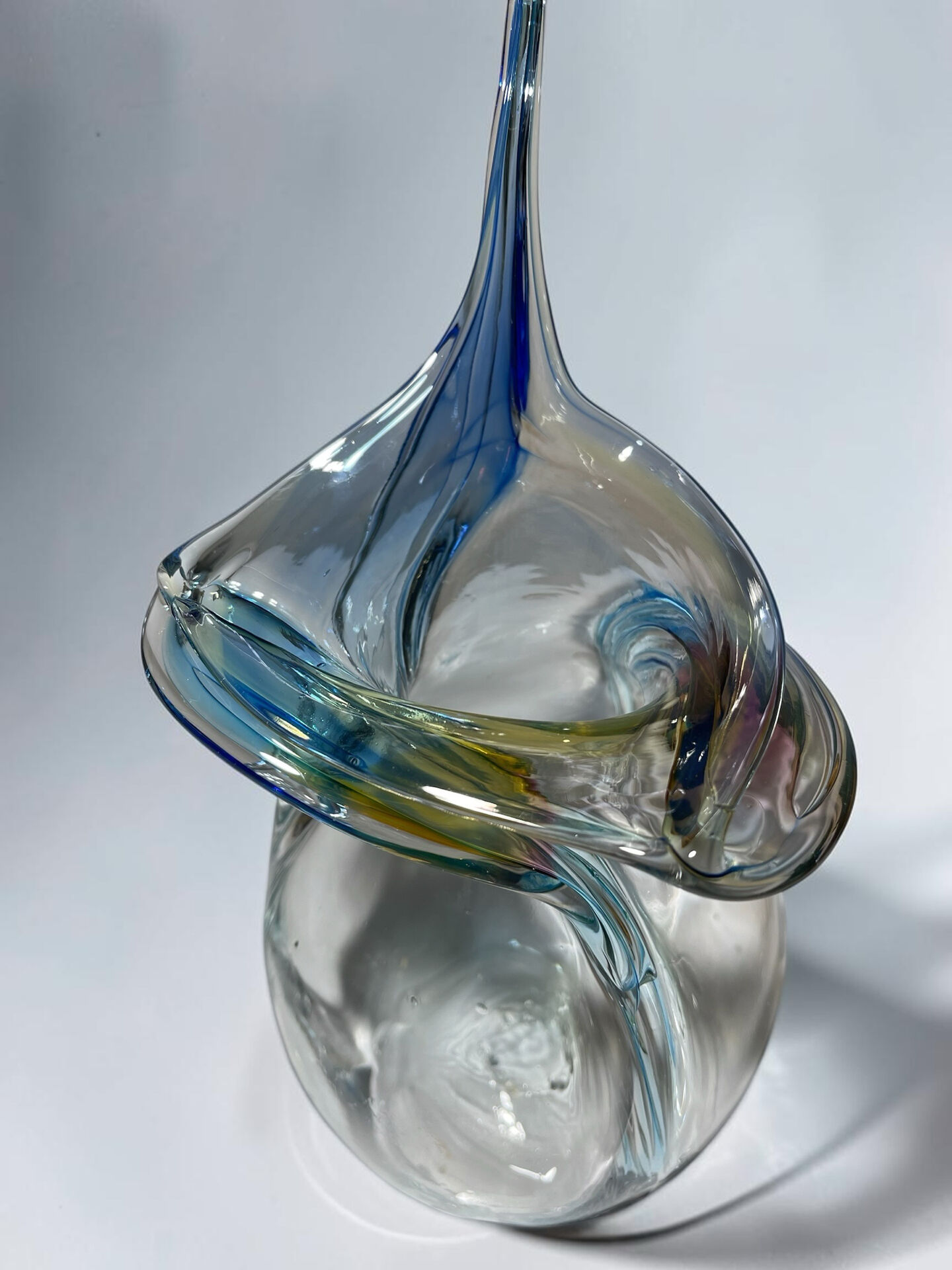 Vintage blown glass vase – Murano style