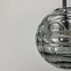 Smoky glass pendant light by Doria Leuchten 1970