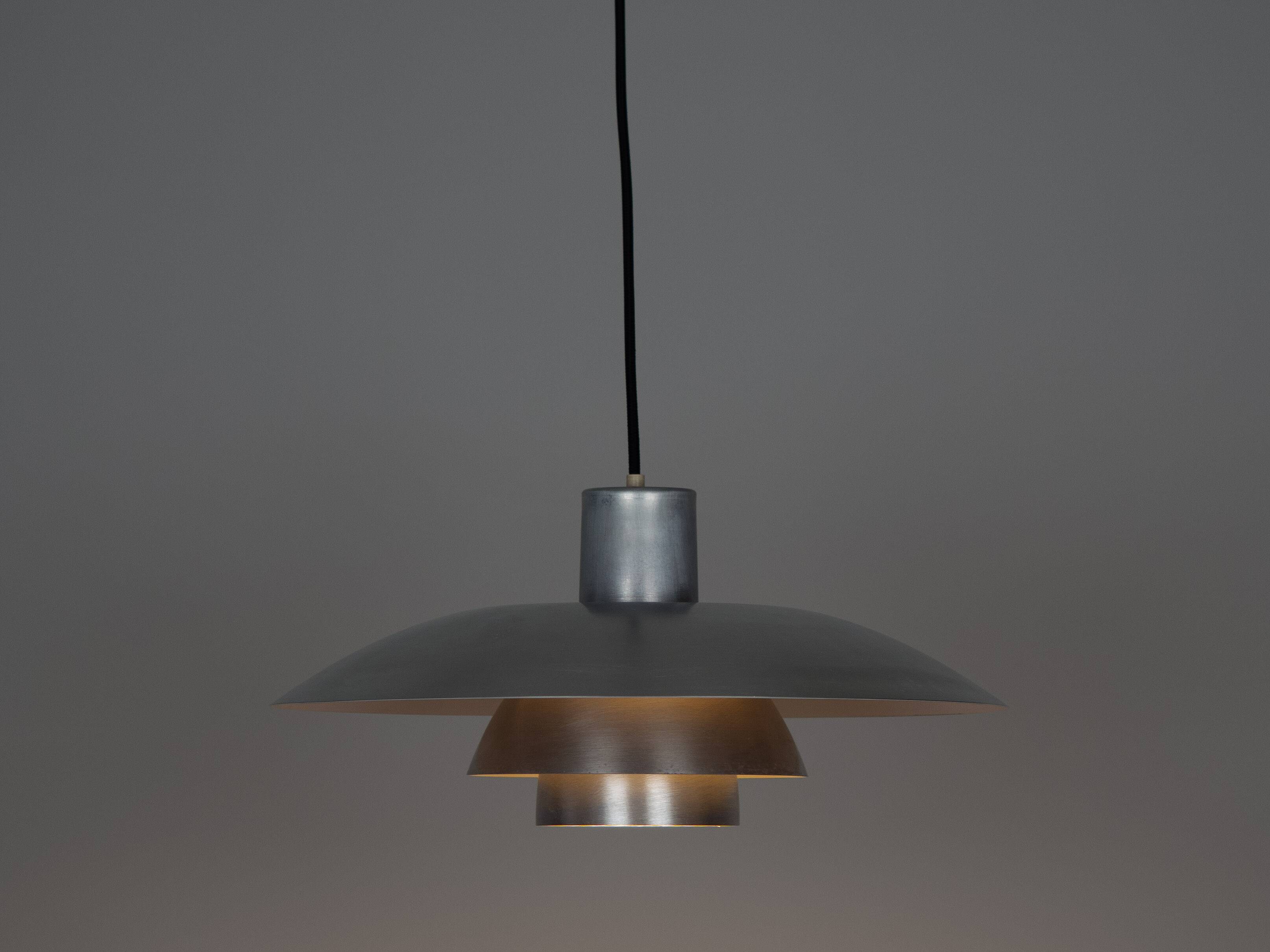 Danish vintage pendant lamp PH 4/3 by Poul Henningsen, Louis Poulsen, 1966